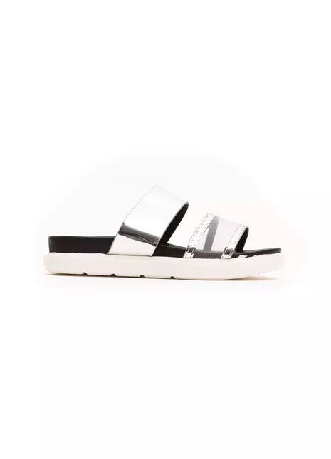 Péché Originel Silver Polyethylene Women Sandal - xlchoice.com