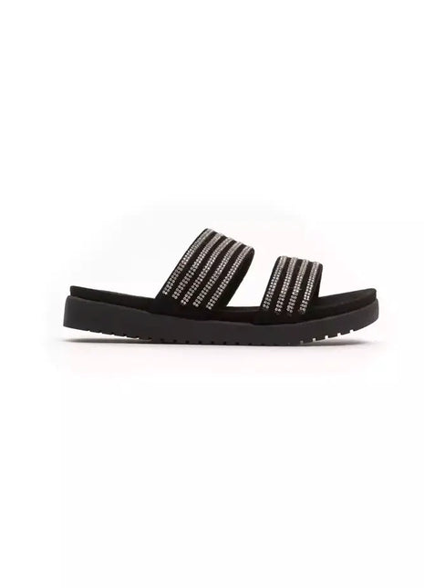 Péché Originel Silver Textile Women Sandal - xlchoice.com