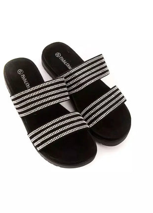 Péché Originel Silver Textile Women Sandal - xlchoice.com