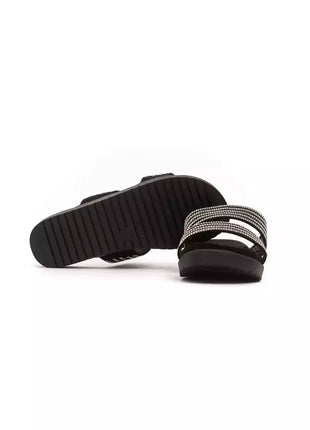 Péché Originel Silver Textile Women Sandal - xlchoice.com
