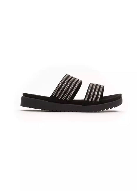 Péché Originel Silver Textile Women Sandal - xlchoice.com