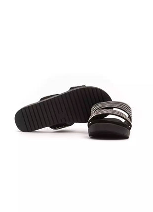 Péché Originel Silver Textile Women Sandal - xlchoice.com