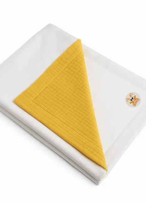 couverture polaire coton bio papate honey miel