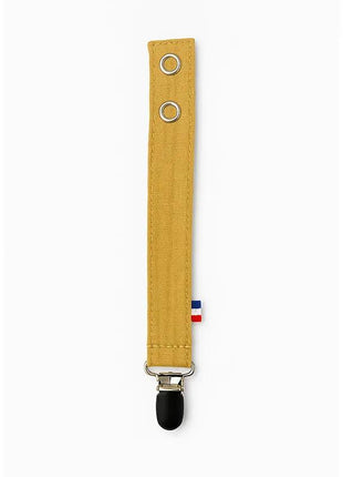 attache tetine teddy coton biologique honey papate