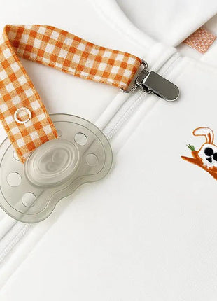 papate lapin attache tetine teddy coton bio
