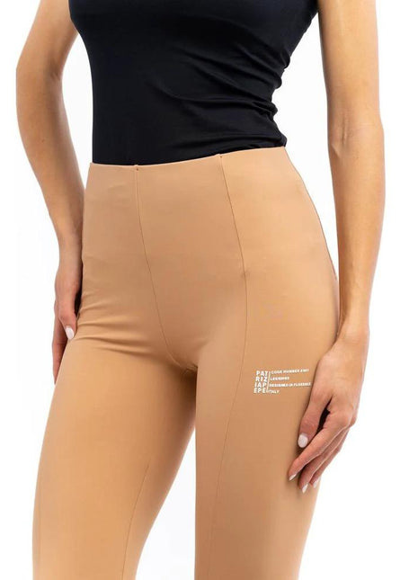 Patrizia Pepe Beige Nylon Leggings - XLchoice