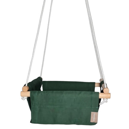 homba® kids hojdačka bavlnená zelená (od 6 mesiacov)