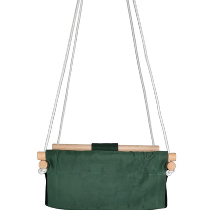 homba® kids hojdačka bavlnená zelená (od 6 mesiacov)