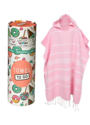 Pink Poncho Towel - xlchoice.com