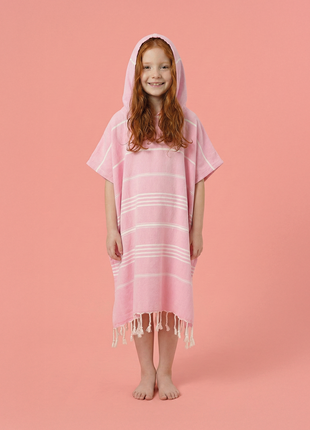 Pink Poncho Towel - xlchoice.com