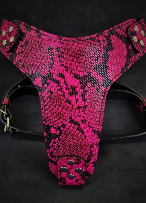 Pink Python Harness - xlchoice.com