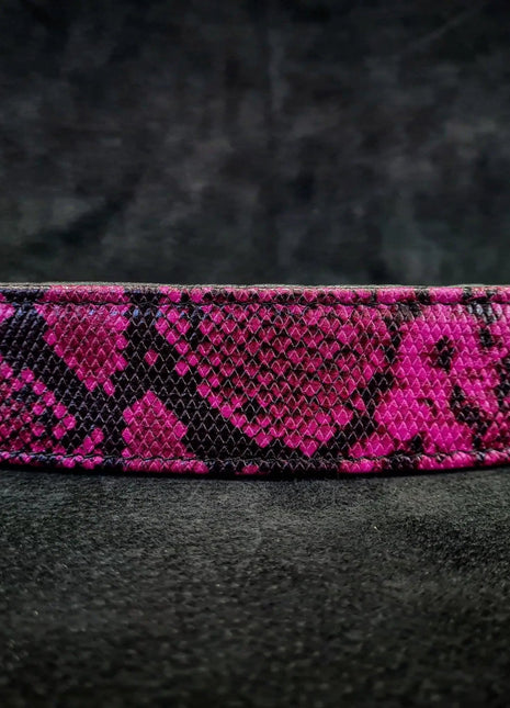 Pink Python Leather - xlchoice.com