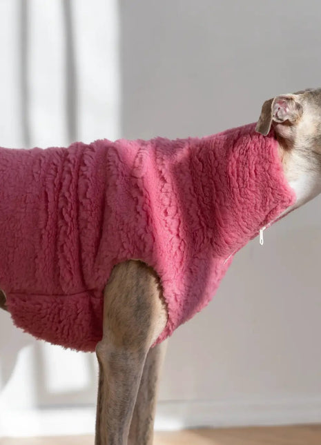 Pink Wool Vest - xlchoice.com
