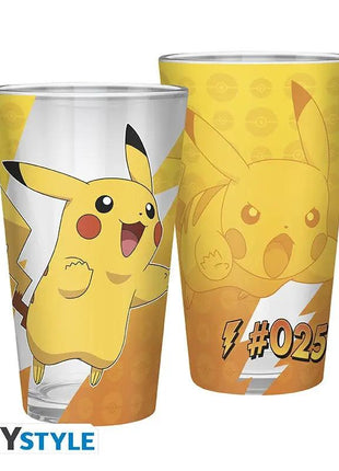 Pokemon nagy pohár Prémium 400ml Pikachu-0