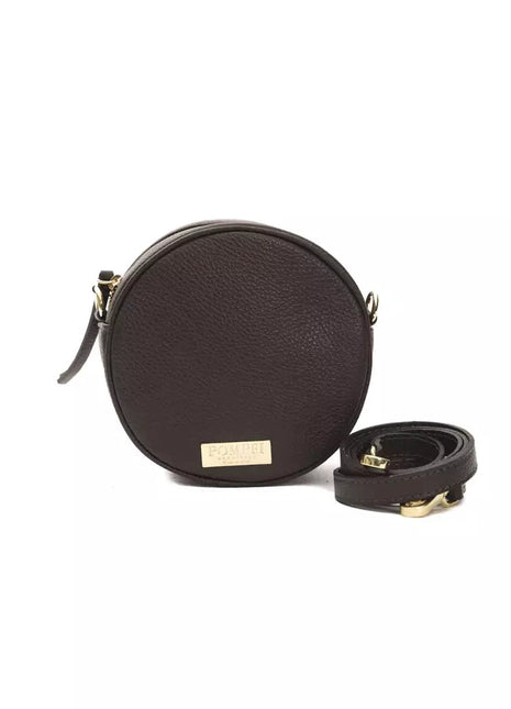 Pompei Donatella Brown Leather Women Crossbody Bag - XLchoice