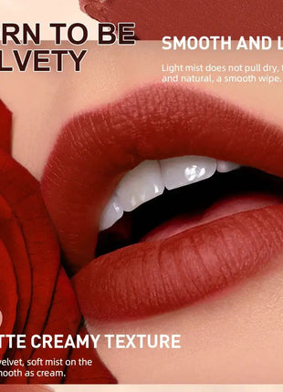 QIBEST 2pcs Lipstick Lipliner Pen Set Matte Nude Lip Liner Pencil Waterproof Long Lasting Lipstick Pen Contour Makeup For Women - xlchoice.com