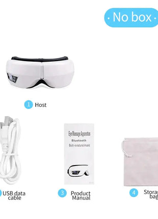 6D Smart Eye Massager Vibration Airbag Compress Eye Care Instrument Bluetooth Music Eye Massage Glasses Eye Relax Fatigue - xlchoice.com