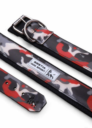 Red Camo Dog Collar - xlchoice.com