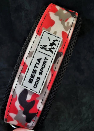 Red Camo Dog Collar - xlchoice.com