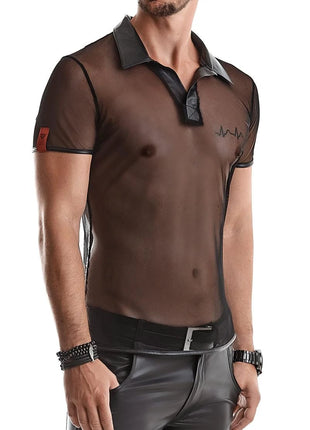 Herre T-shirt RMRoberto001 sort - 5XL - XLchoice