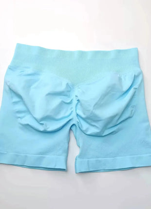 NCLAGEN Seamless Shorts 4.5" Gym Shorts Woman Scrunch Butt Fitness Sports Short Workout Seamless Leggings Running Yoga bottoms