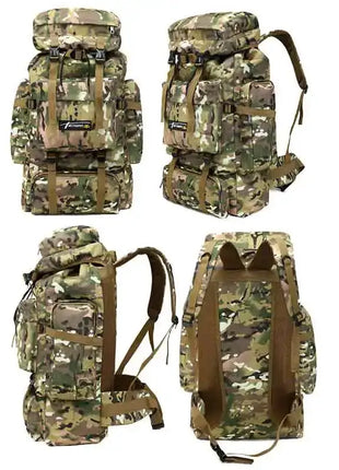 Outdoor Backpack Oxford MOLLE Rucksack Camouflage