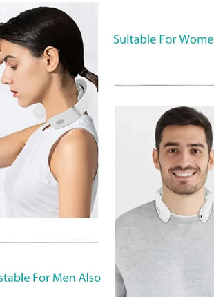 Cervical Massager Protable Mini Neck Shoulder Massager Deep Massage Neck Warm Pressing Neck Pressing Care