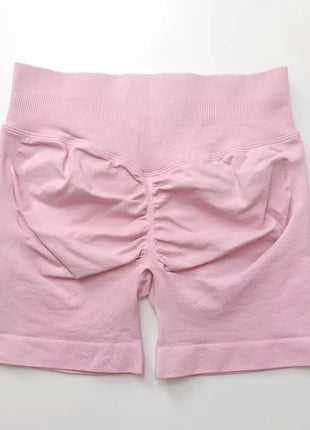 NCLAGEN Seamless Shorts 4.5" Gym Shorts Woman Scrunch Butt Fitness Sports Short Workout Seamless Leggings Running Yoga bottoms