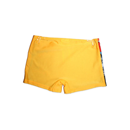 Spiderman swim boxer for boys - with Spiderman inscription - yellow - 104