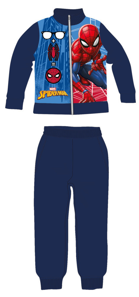 Spiderman boy's leisure suit - navy blue - 134