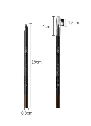 1PC Eyebrow Pencil Waterproof Microblading Eyebrow Pen Tint Tattoo Eyebrows Makeup 6 Colors Natural Long Lasting Eye Brow Pencil