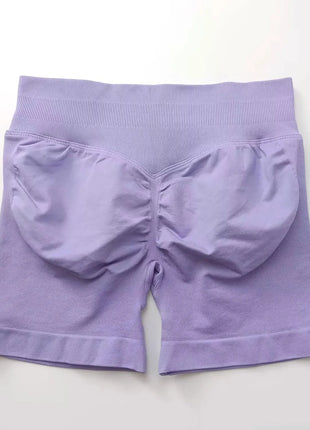 NCLAGEN Seamless Shorts 4.5" Gym Shorts Woman Scrunch Butt Fitness Sports Short Workout Seamless Leggings Running Yoga bottoms
