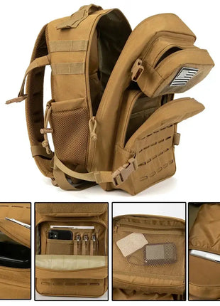 25L Military Tactical Backpack with MOLLE Modular Design