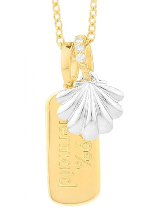 SECRECY Gold Silver Necklace - XLchoice