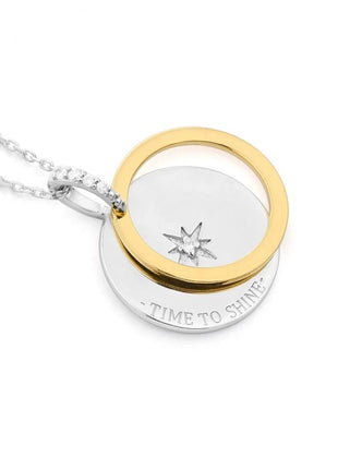 SECRECY Gray Silver Necklace - XLchoice