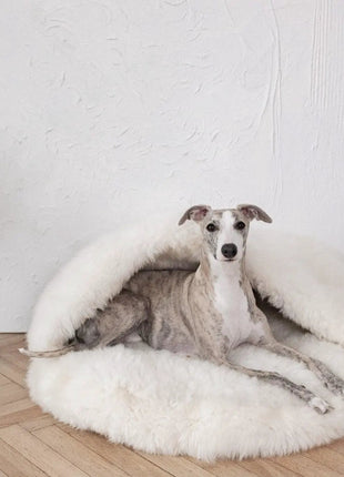 Sheepskin Pet Cave - xlchoice.com