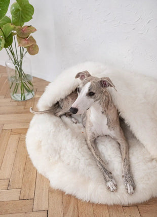 Sheepskin Pet Cave - xlchoice.com