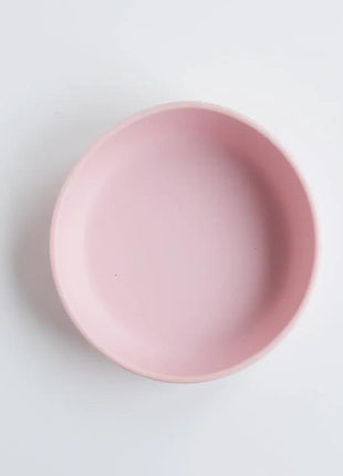 Silicone Baby Plate Bowl - Rose-2