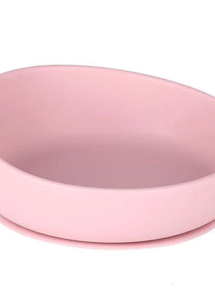 Silicone Baby Plate Bowl - Rose-4