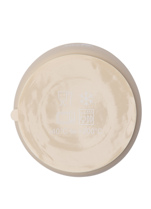 Silicone Baby Plate Bowl - Sand-3