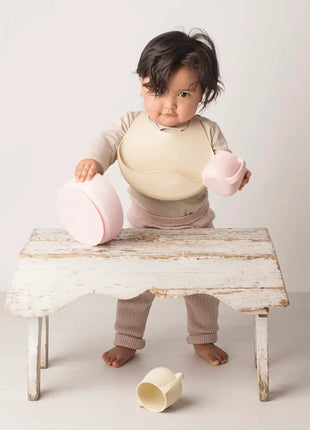 Silicone Bib - Sand-2