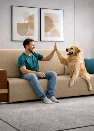 Salvadivano Rio Corallo sofaovertræk, vandtæt og pletafvisende, nem pasform – beskyt din sofa - XLchoice.com