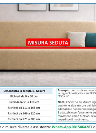 Sofaovertræk Rio Corallo, vandtæt, pletafvisende og nem at montere – beskyt din sofa - XLchoice.com