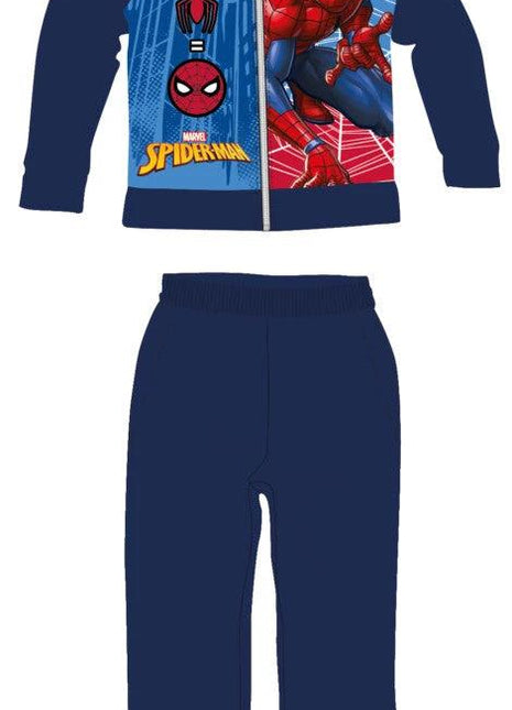 Spiderman boy's leisure suit - navy blue - 134 - XLchoice