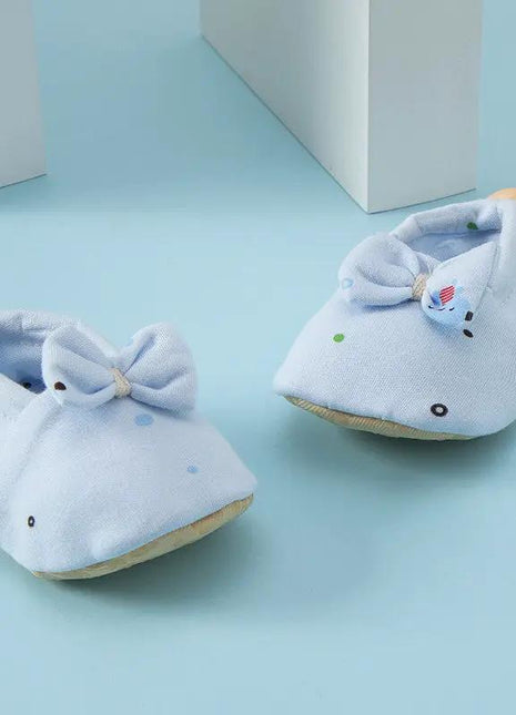 Summer Hot Selling Baby Simple Cartoon Print Soft Sole Anti-slip Shoes with Cotton Fabric - xlchoice.com