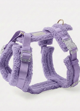 Hundegeschirr-Set Teddy Violett - XLchoice