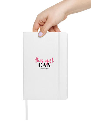 This Girl Can Hardcover bound notebook - JournalBook - stationery - xlchoice.com