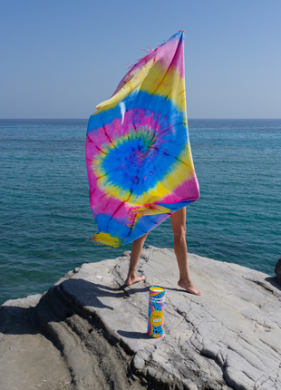 Tie-Dye Hammam Towel - xlchoice.com
