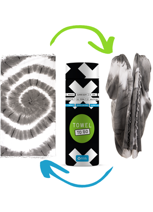 Tie Dye Kimono Towel - xlchoice.com