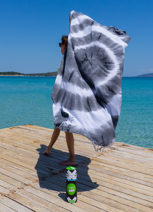 Tie Dye Kimono Towel - xlchoice.com